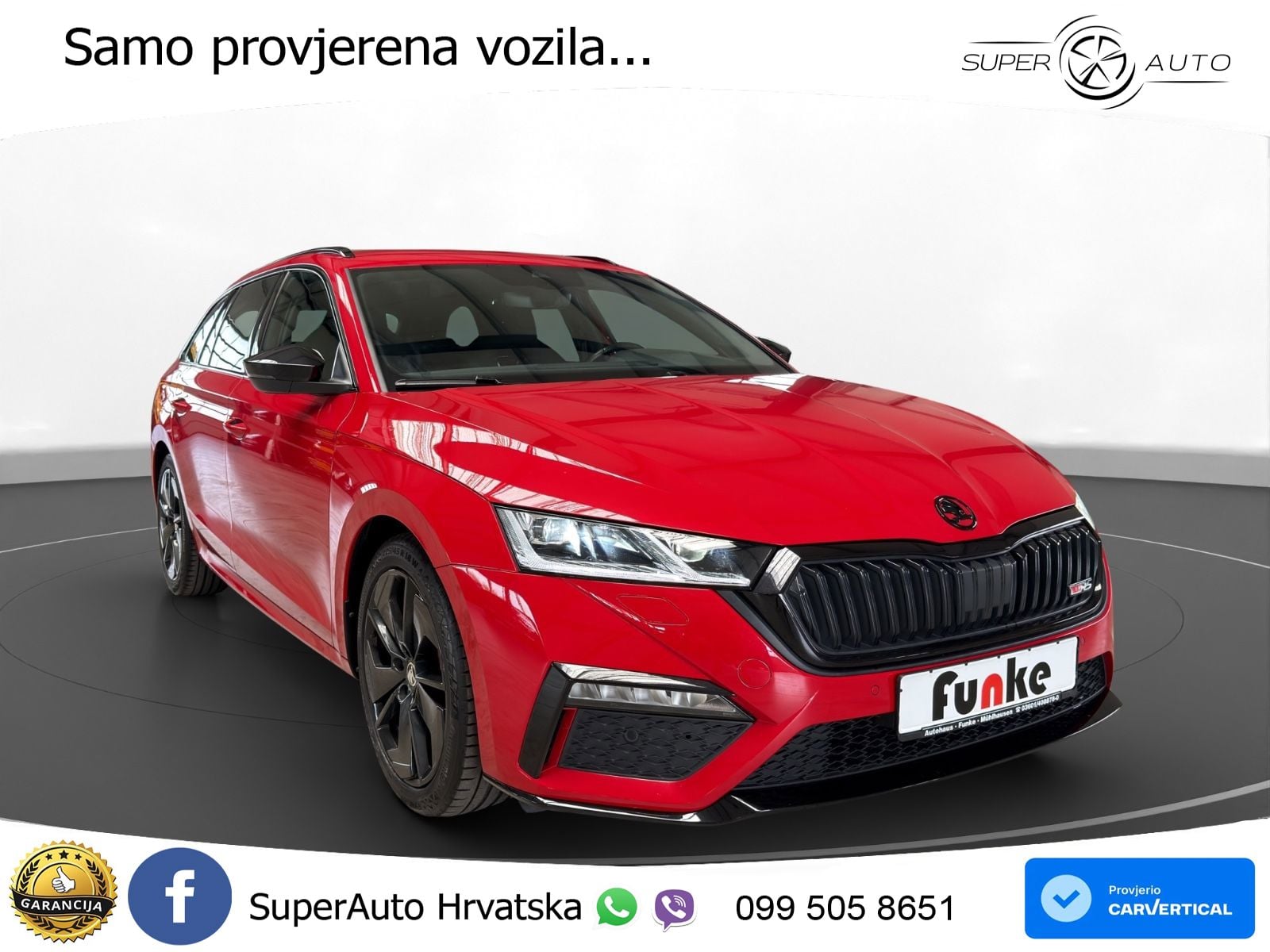 Škoda Octavia Combi RS 2.0 TDI (200 KS) 4x4 DSG