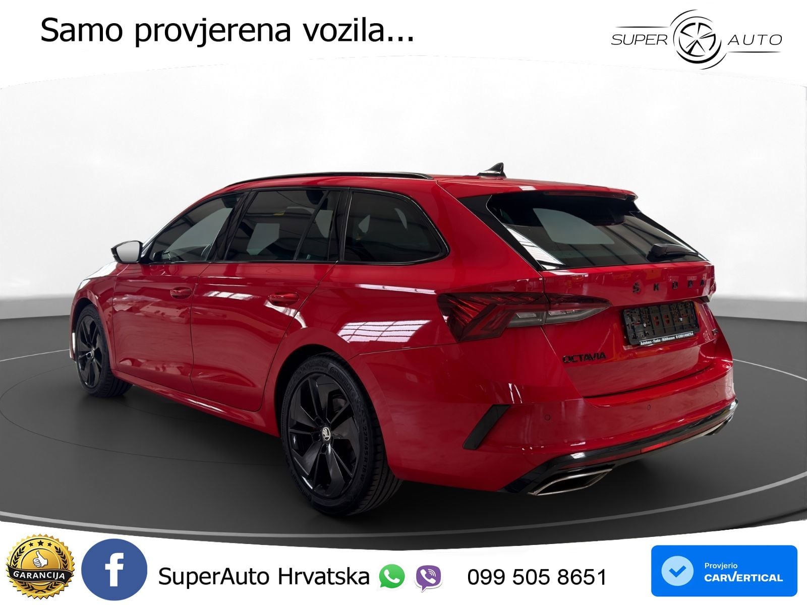 Škoda Octavia Combi RS 2.0 TDI (200 KS) 4x4 DSG