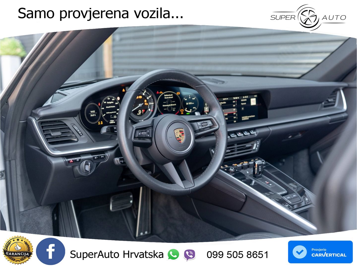 Porsche 911 Targa 4 3.0 (385 KS) PDK LED+GR SJED+ACC