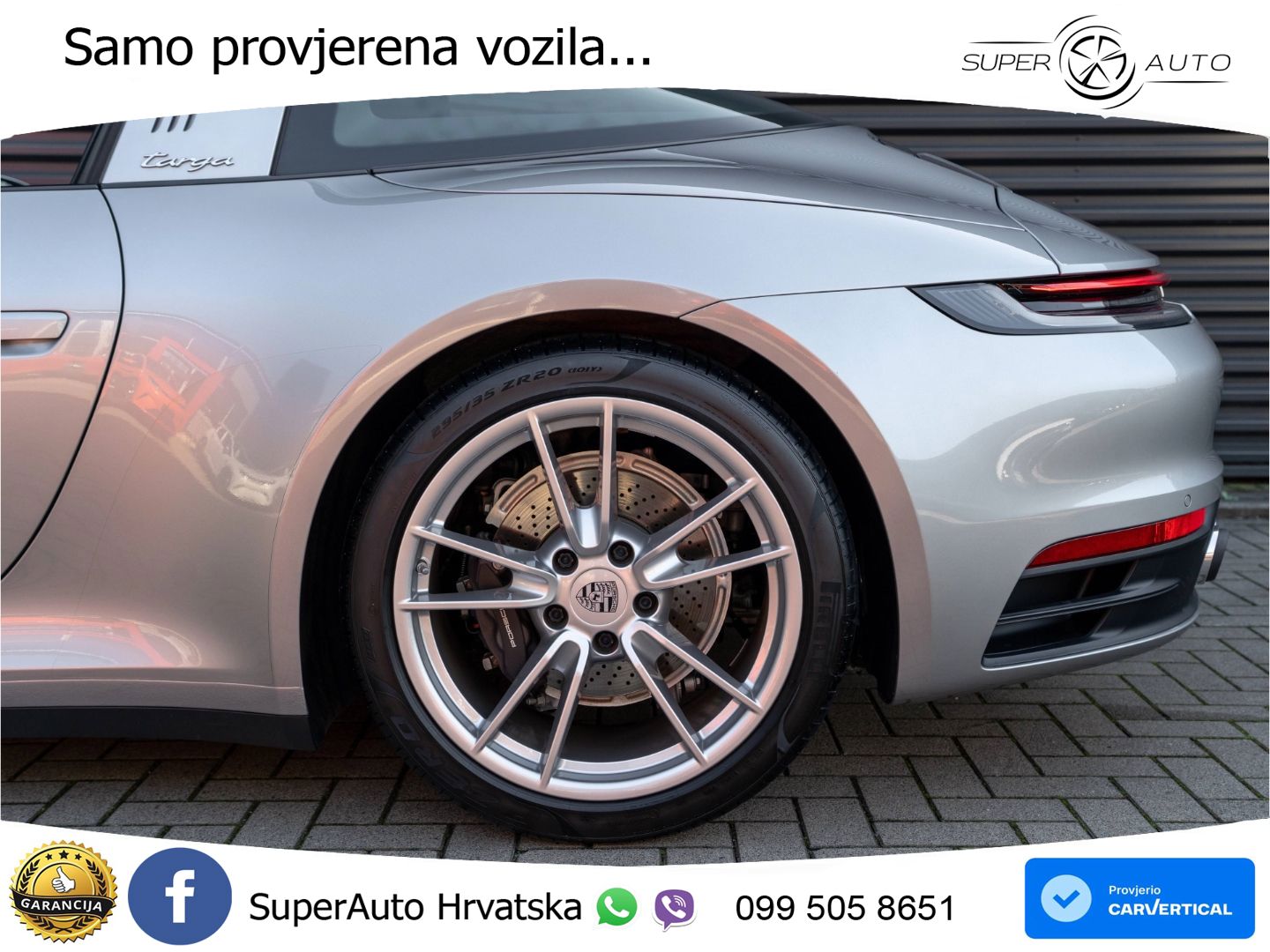Porsche 911 Targa 4 3.0 (385 KS) PDK LED+GR SJED+ACC