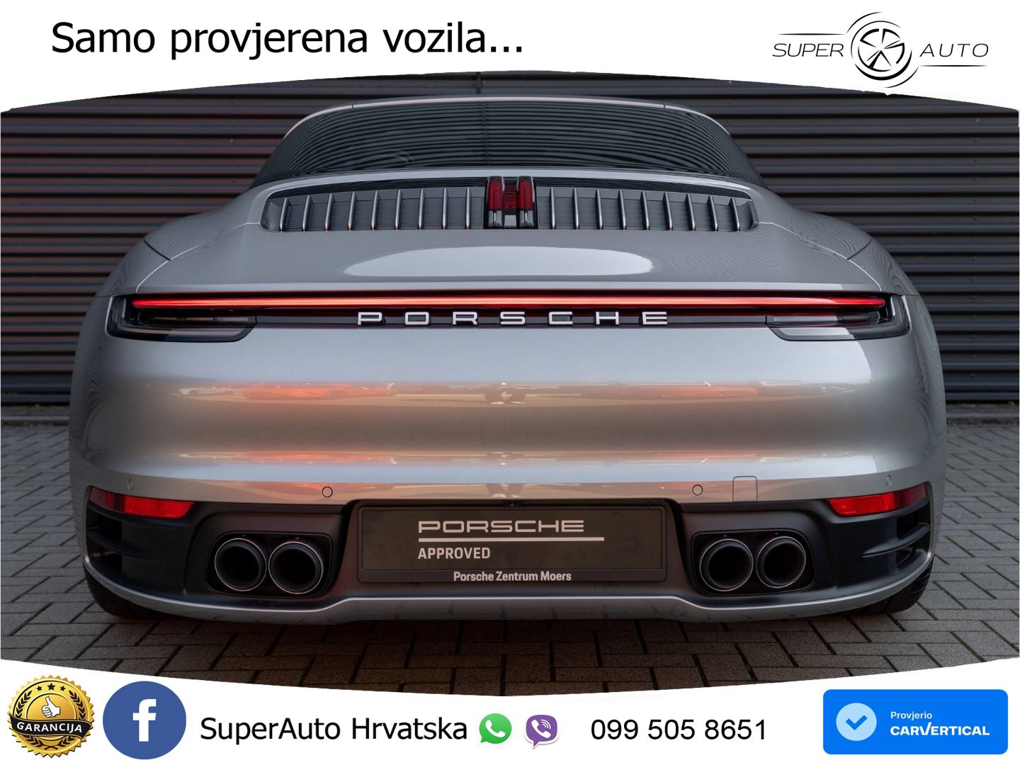 Porsche 911 Targa 4 3.0 (385 KS) PDK LED+GR SJED+ACC
