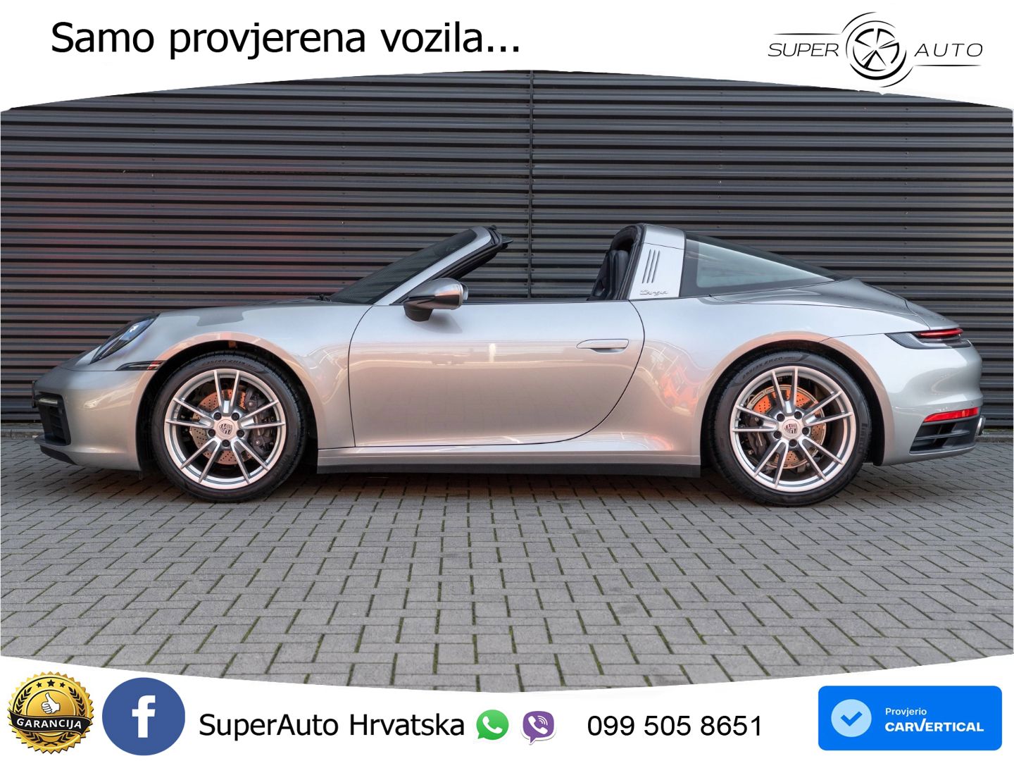 Porsche 911 Targa 4 3.0 (385 KS) PDK LED+GR SJED+ACC