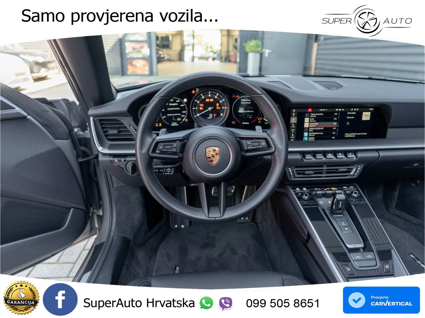 Porsche 911 Targa 4 3.0 (385 KS) PDK LED+GR SJED+ACC