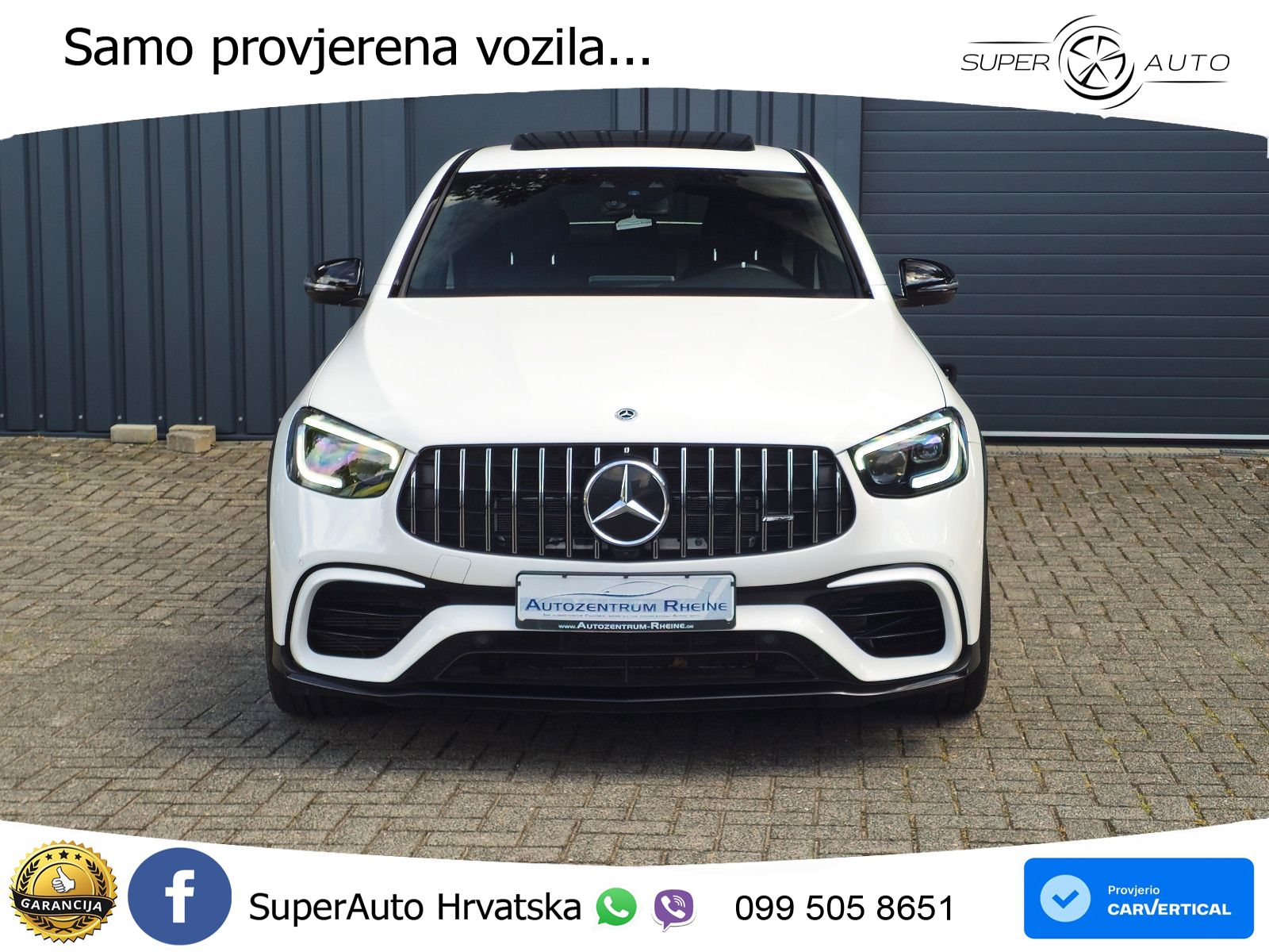 Mercedes AMG GLC 63 S V8 (510 KS) 4MATIC+ MCT ZRAČNI+ACC+4xGR SJED+KAM