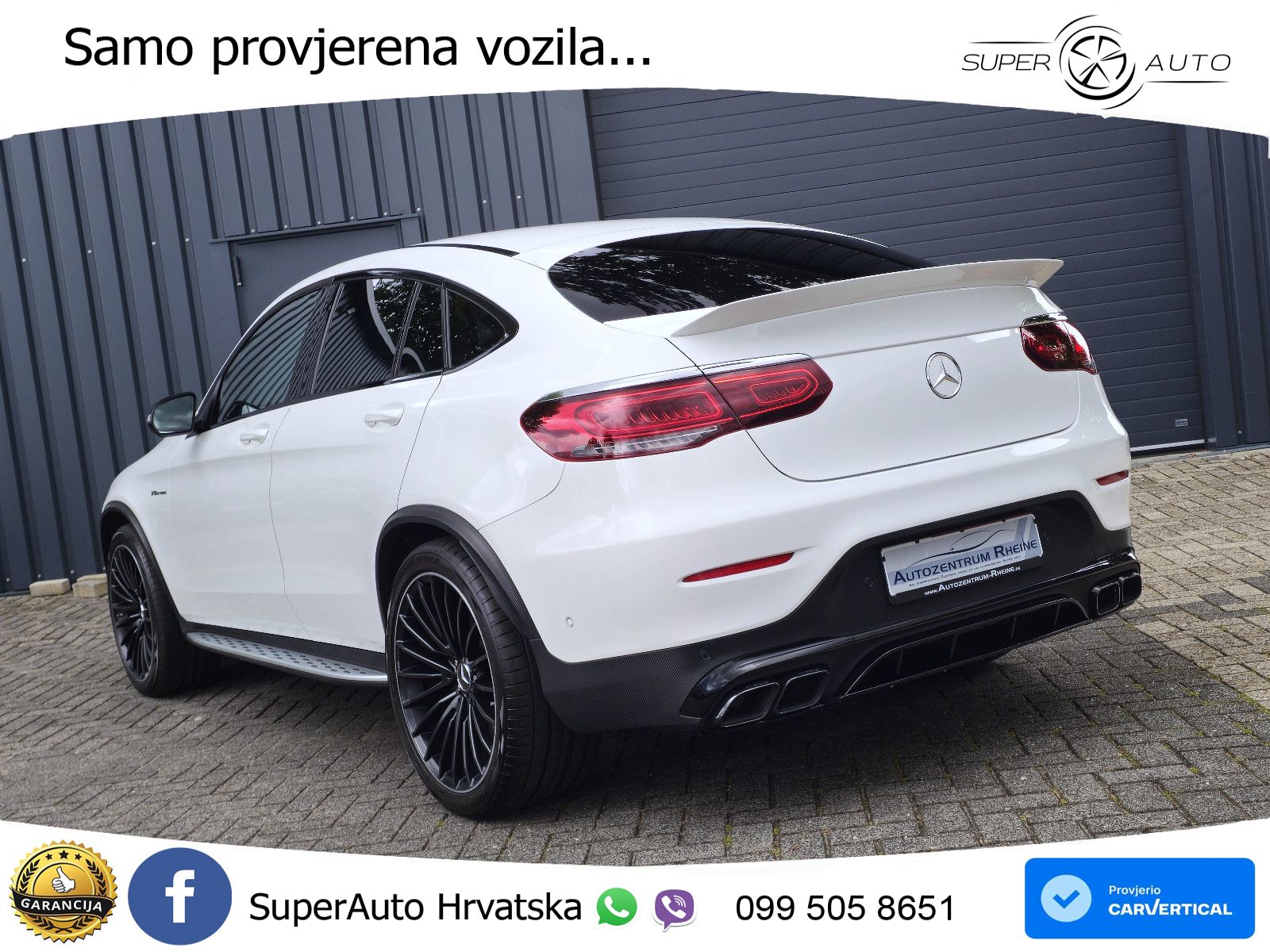 Mercedes AMG GLC 63 S V8 (510 KS) 4MATIC+ MCT ZRAČNI+ACC+4xGR SJED+KAM