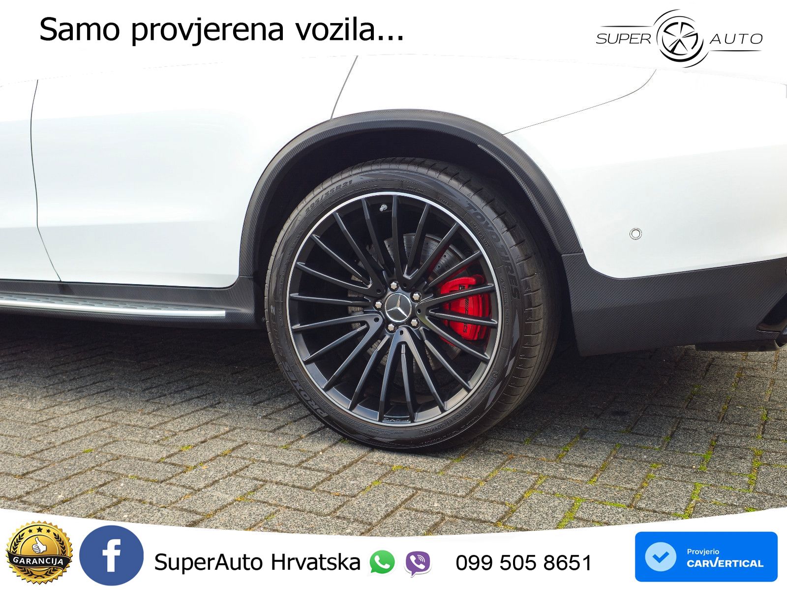 Mercedes AMG GLC 63 S V8 (510 KS) 4MATIC+ MCT ZRAČNI+ACC+4xGR SJED+KAM