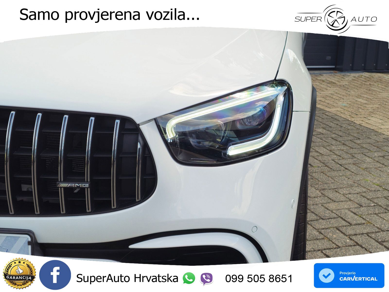 Mercedes AMG GLC 63 S V8 (510 KS) 4MATIC+ MCT ZRAČNI+ACC+4xGR SJED+KAM