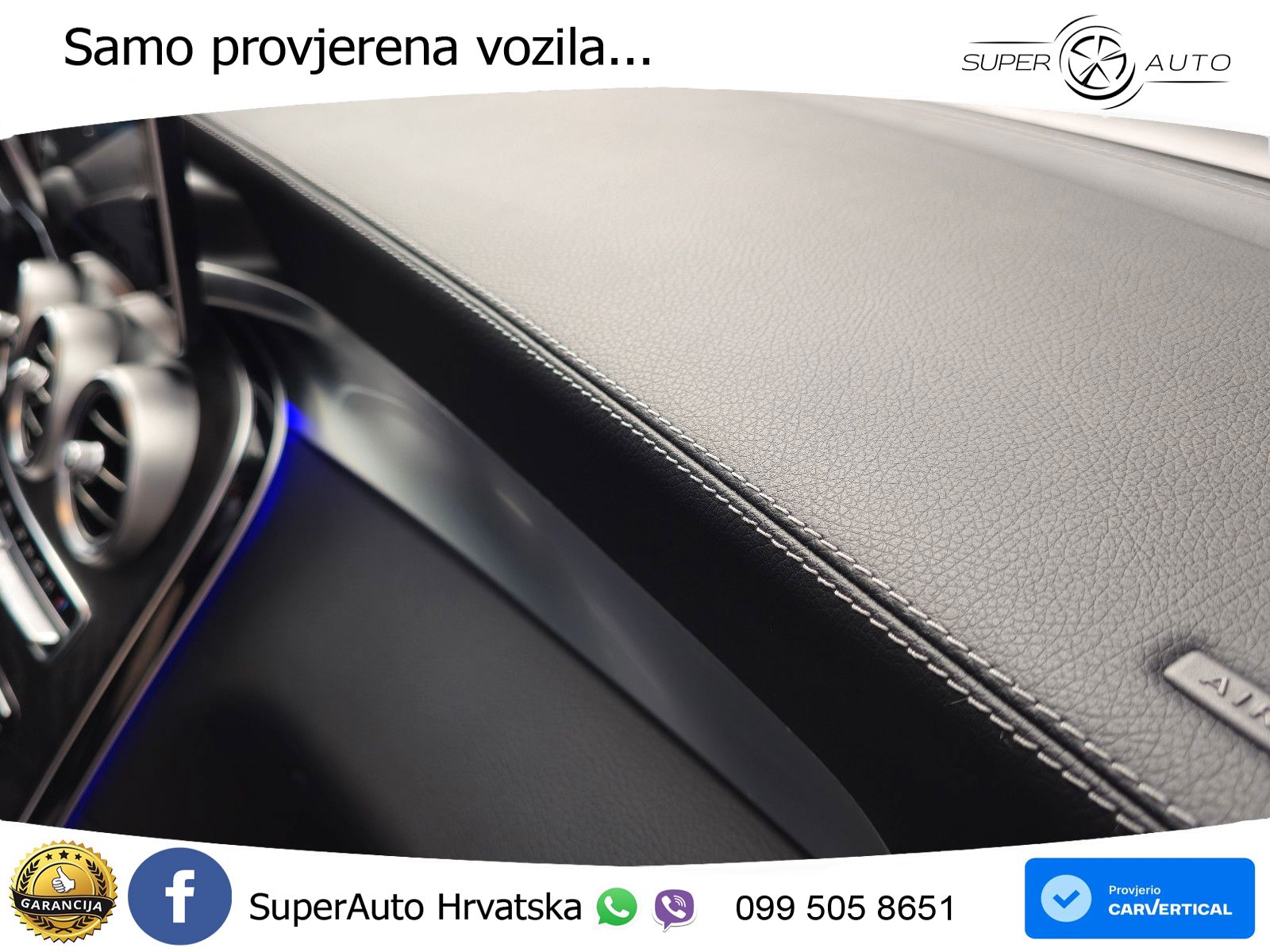 Mercedes AMG GLC 63 S V8 (510 KS) 4MATIC+ MCT ZRAČNI+ACC+4xGR SJED+KAM