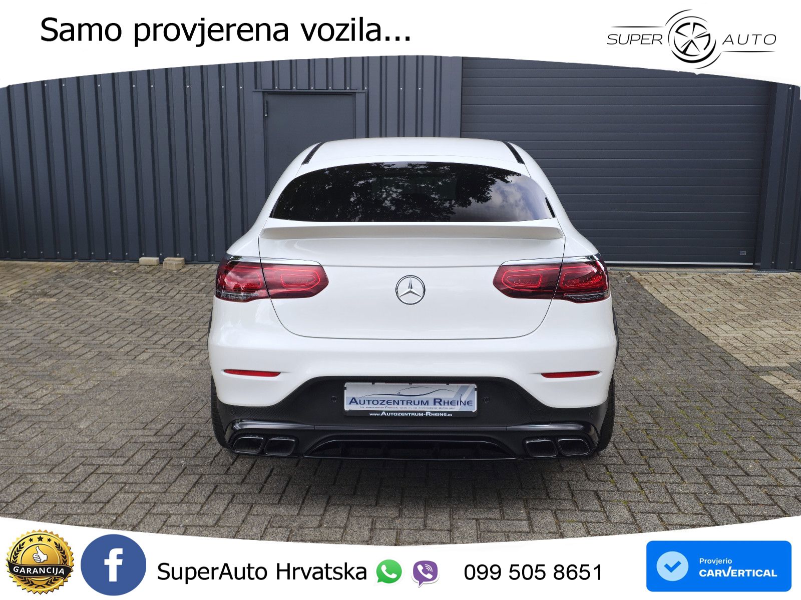 Mercedes AMG GLC 63 S V8 (510 KS) 4MATIC+ MCT ZRAČNI+ACC+4xGR SJED+KAM