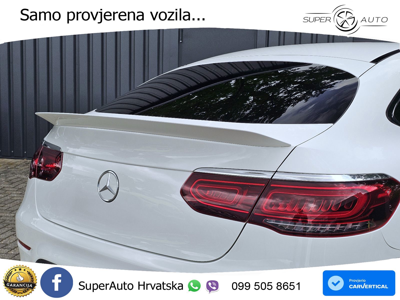 Mercedes AMG GLC 63 S V8 (510 KS) 4MATIC+ MCT ZRAČNI+ACC+4xGR SJED+KAM