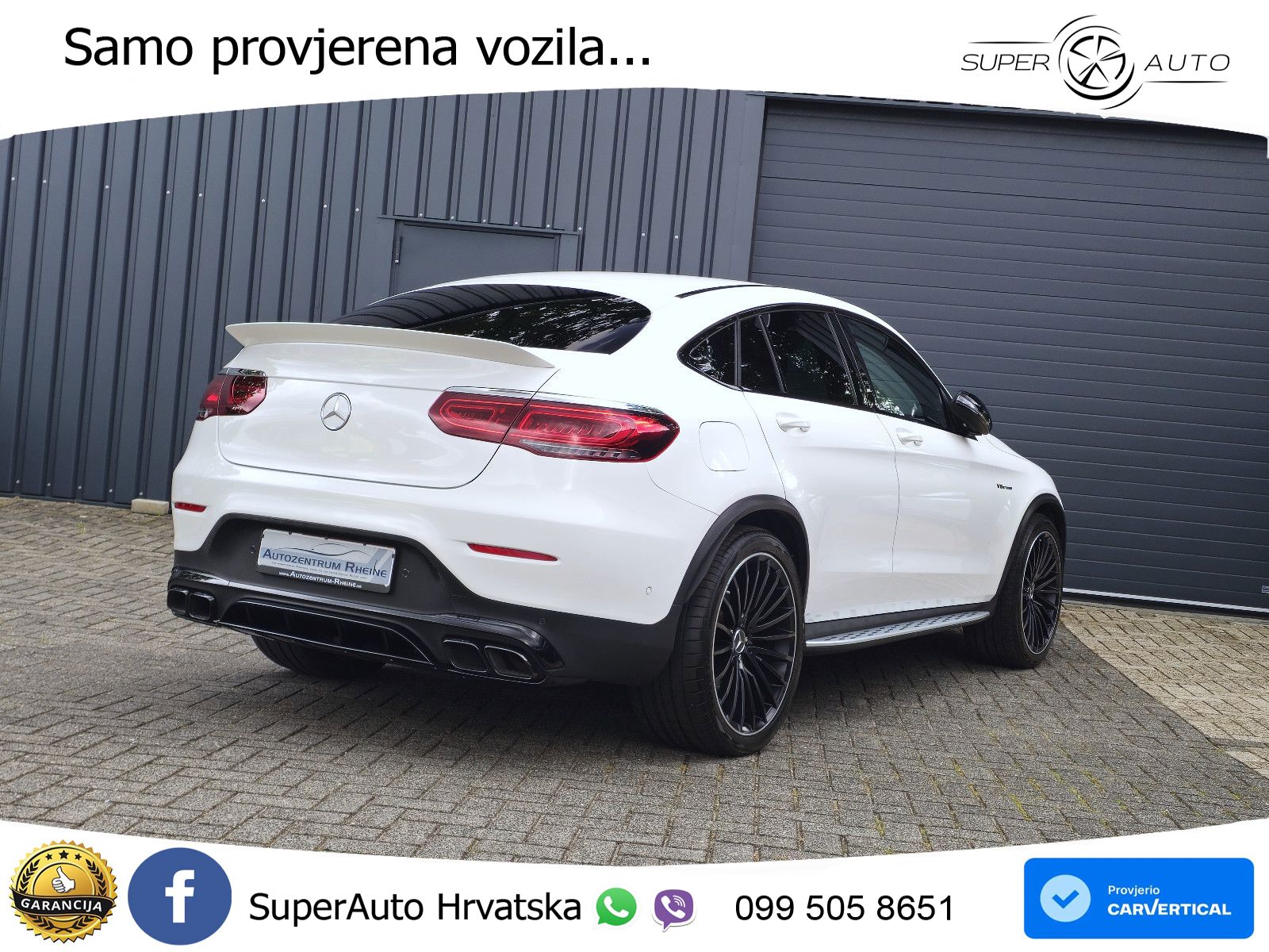 Mercedes AMG GLC 63 S V8 (510 KS) 4MATIC+ MCT ZRAČNI+ACC+4xGR SJED+KAM