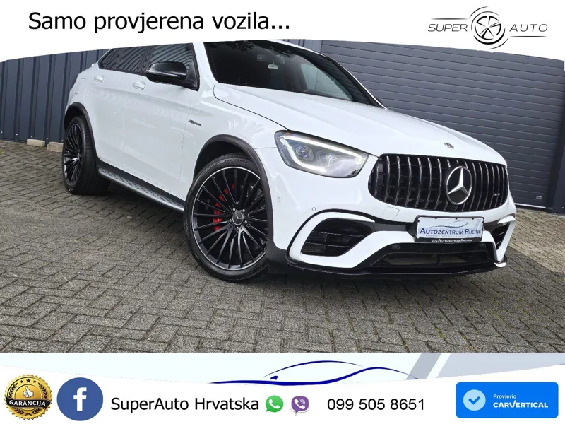 Mercedes AMG GLC 63 S V8 (510 KS) 4MATIC+ MCT ZRAČNI+ACC+4xGR SJED+KAM