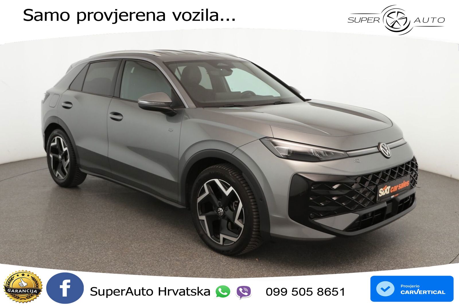 Volkswagen T-Roc 1.5 eTSI (150 KS)  DSG R-Line LED+GR SJED+ACC
