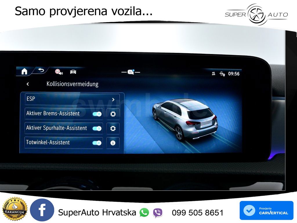 Mercedes-Benz A 180 7G-DCT AMG LED+GR SJED+ACC