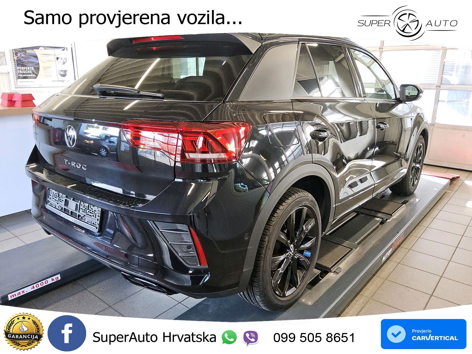 Volkswagen T-Roc 1.5 TSI (150 KS) DSG R-Line LED+GR SJED+ACC