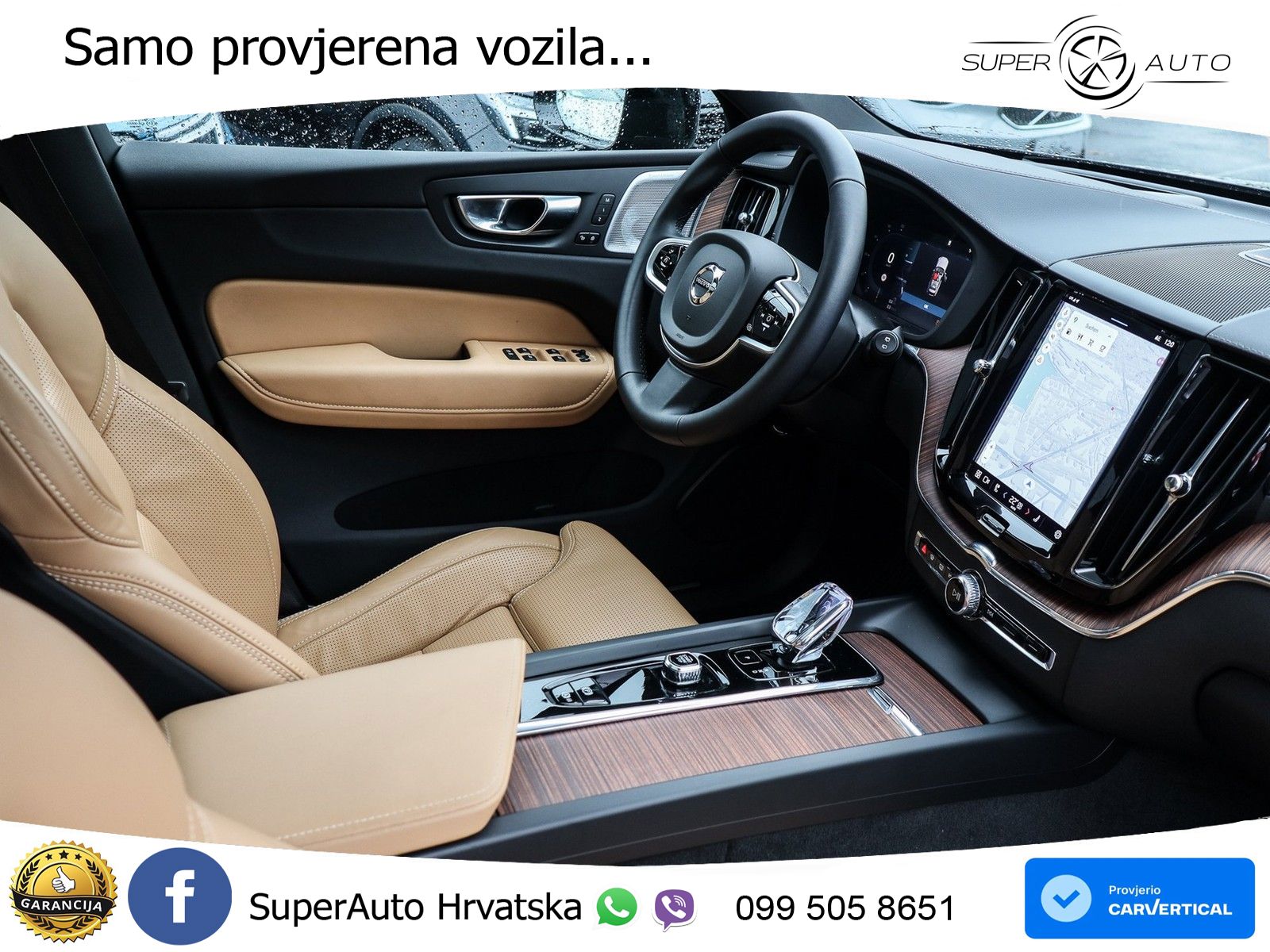 Volvo XC60 B5 Benzin AWD Geartronic ZRAČNI+ACC+GR SJED+KAM+PANO