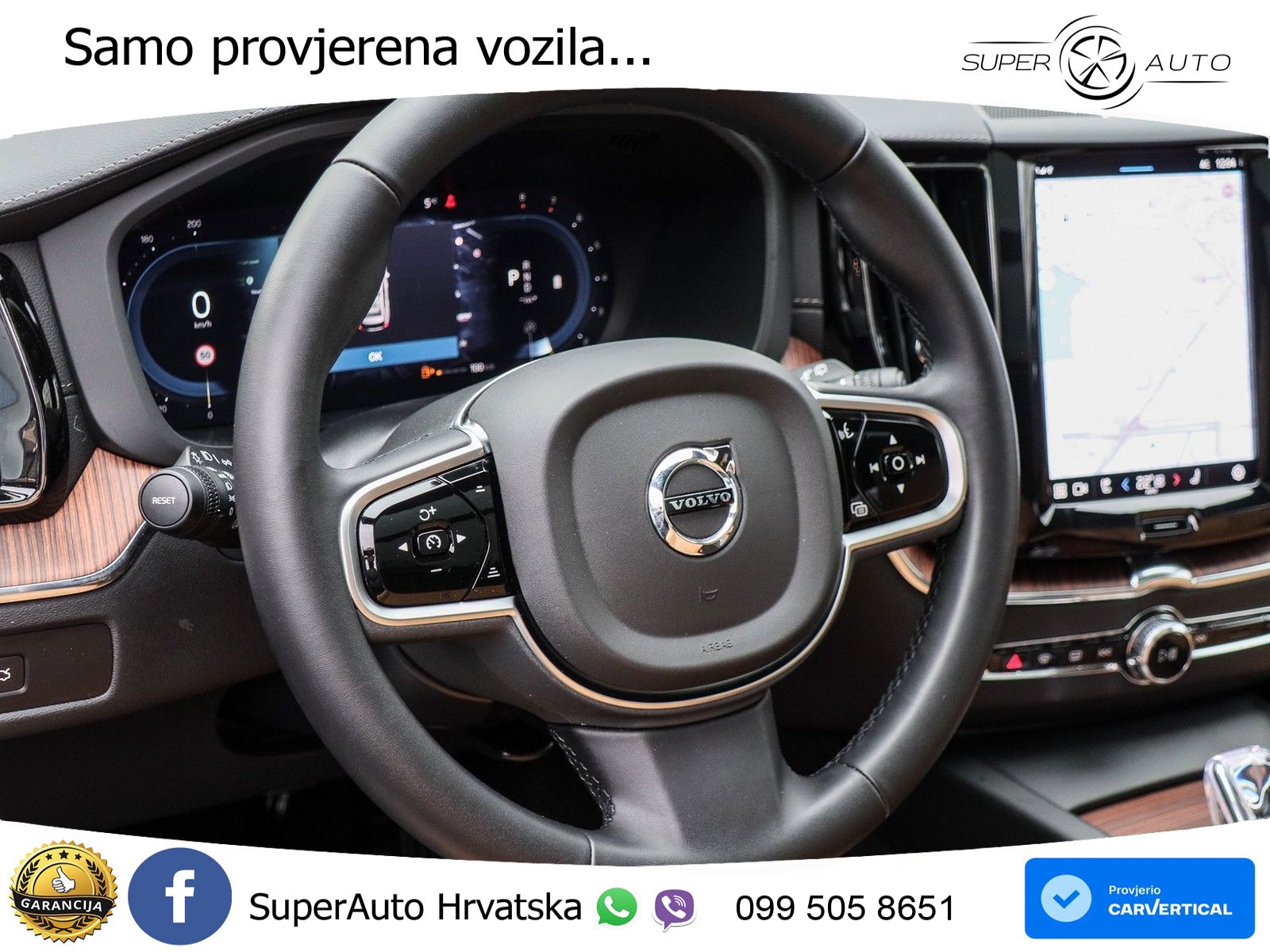 Volvo XC60 B5 Benzin AWD Geartronic ZRAČNI+ACC+GR SJED+KAM+PANO