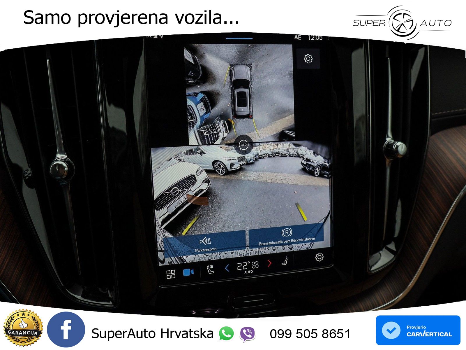 Volvo XC60 B5 Benzin AWD Geartronic ZRAČNI+ACC+GR SJED+KAM+PANO