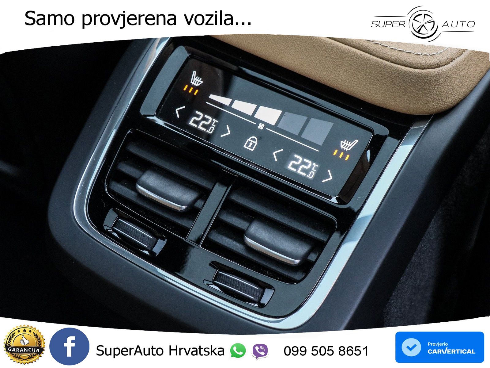 Volvo XC60 B5 Benzin AWD Geartronic ZRAČNI+ACC+GR SJED+KAM+PANO