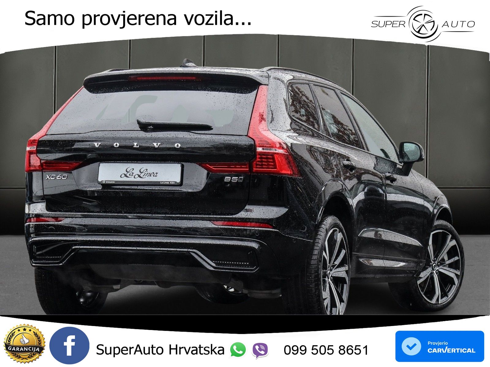 Volvo XC60 B5 Benzin AWD Geartronic ZRAČNI+ACC+GR SJED+KAM+PANO