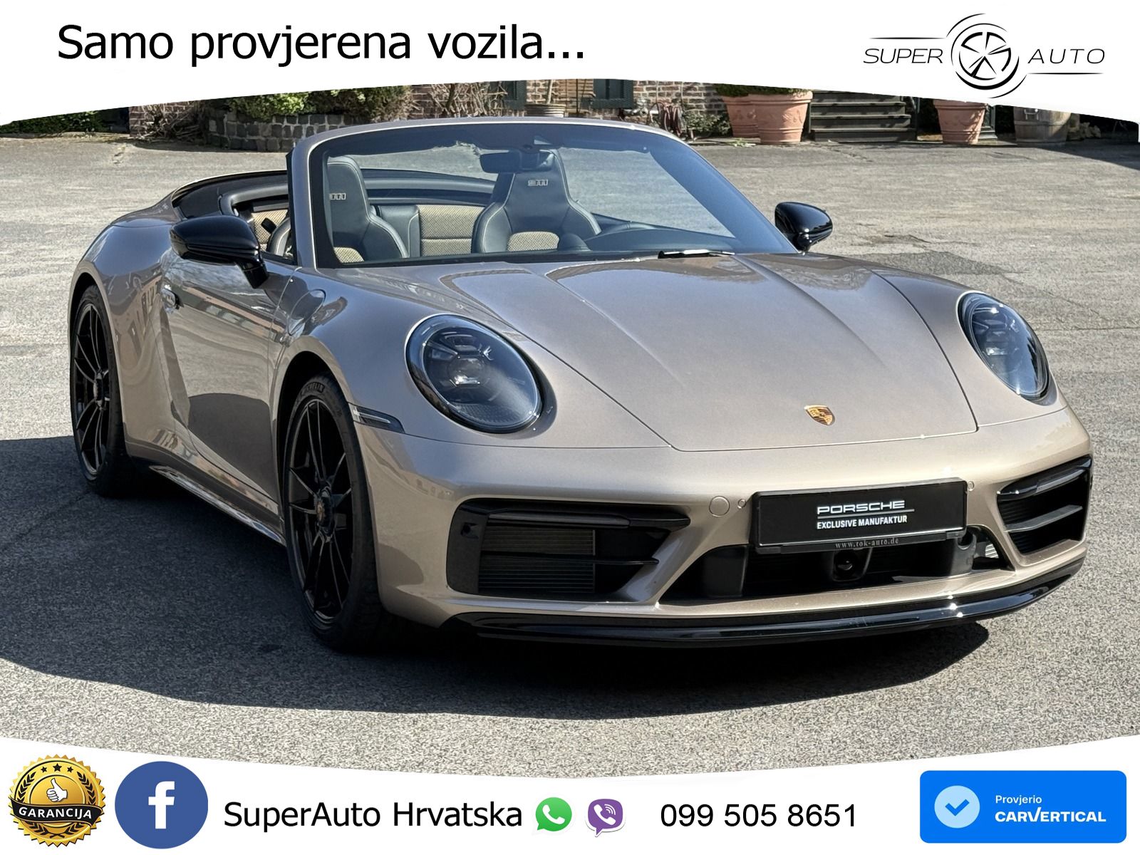 Porsche 911 Carrera GTS Cabriolet 3.0 (480 KS) PDK LED+GR SJED+ACC