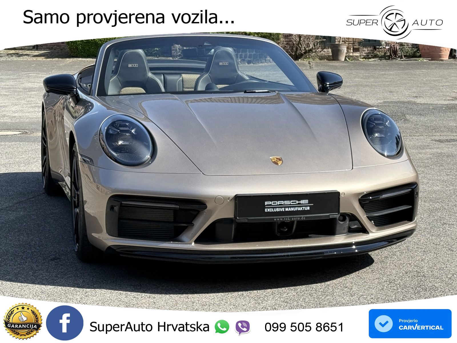 Porsche 911 Carrera GTS Cabriolet 3.0 (480 KS) PDK LED+GR SJED+ACC