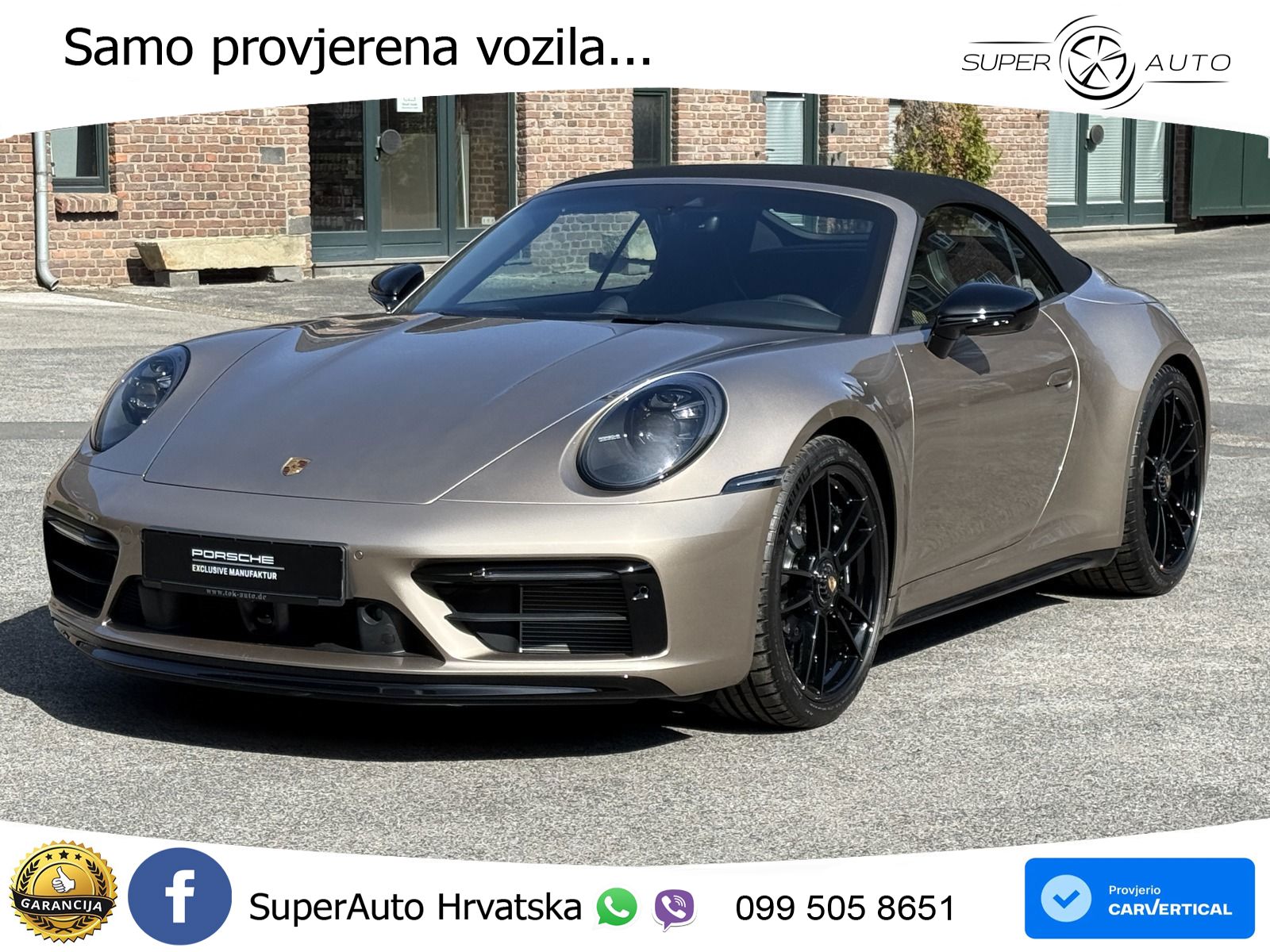 Porsche 911 Carrera GTS Cabriolet 3.0 (480 KS) PDK LED+GR SJED+ACC