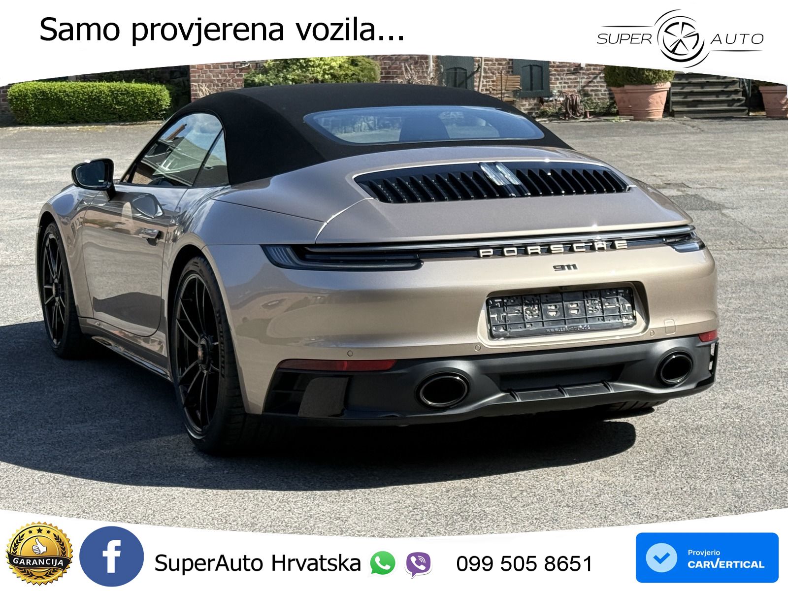 Porsche 911 Carrera GTS Cabriolet 3.0 (480 KS) PDK LED+GR SJED+ACC