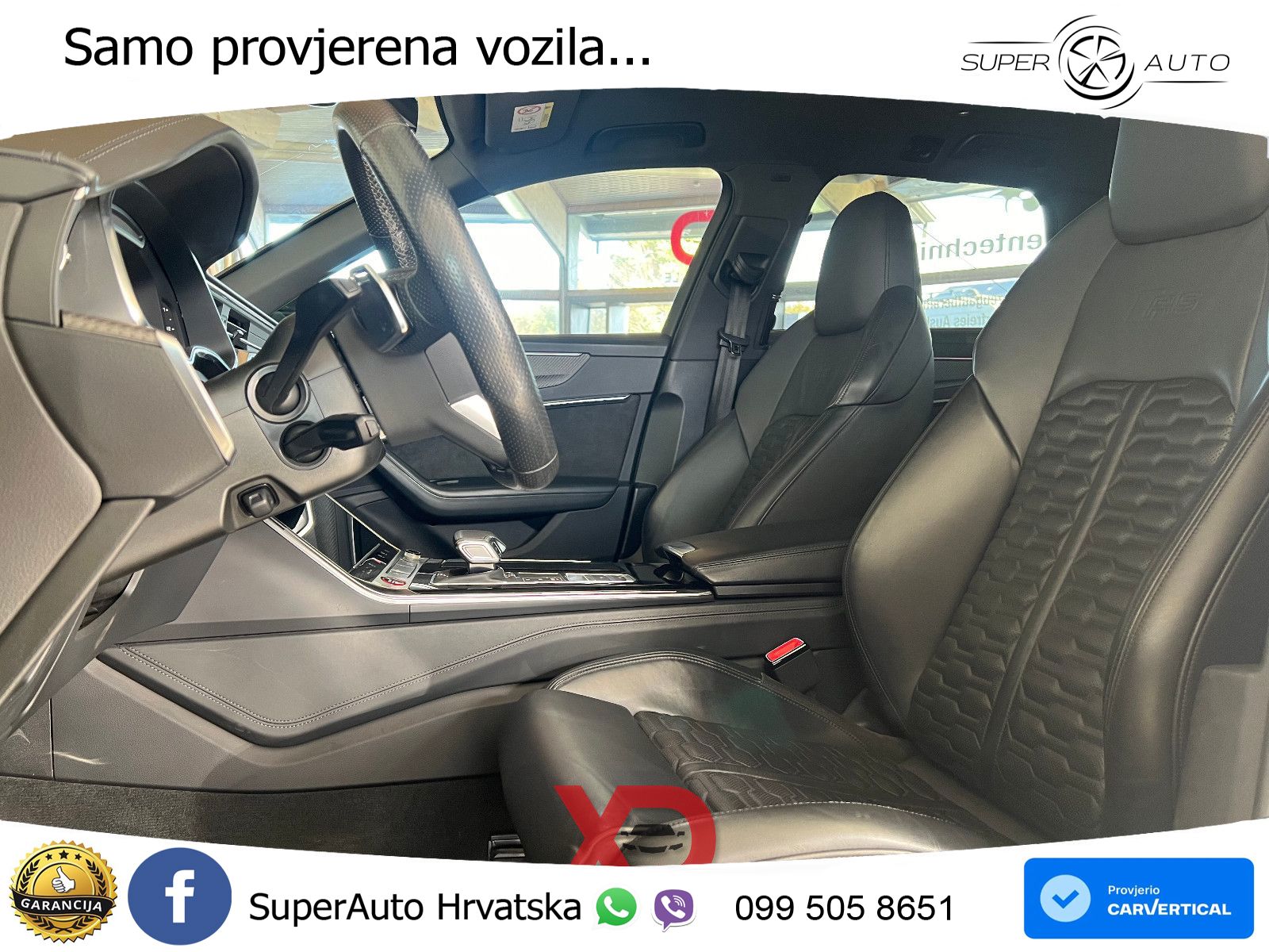 Audi RS6 Avant 4.0 TFSI V8 (600 KS) quattro Tiptronic ZRAČNI+ACC+GR SJED+KAM+PANO