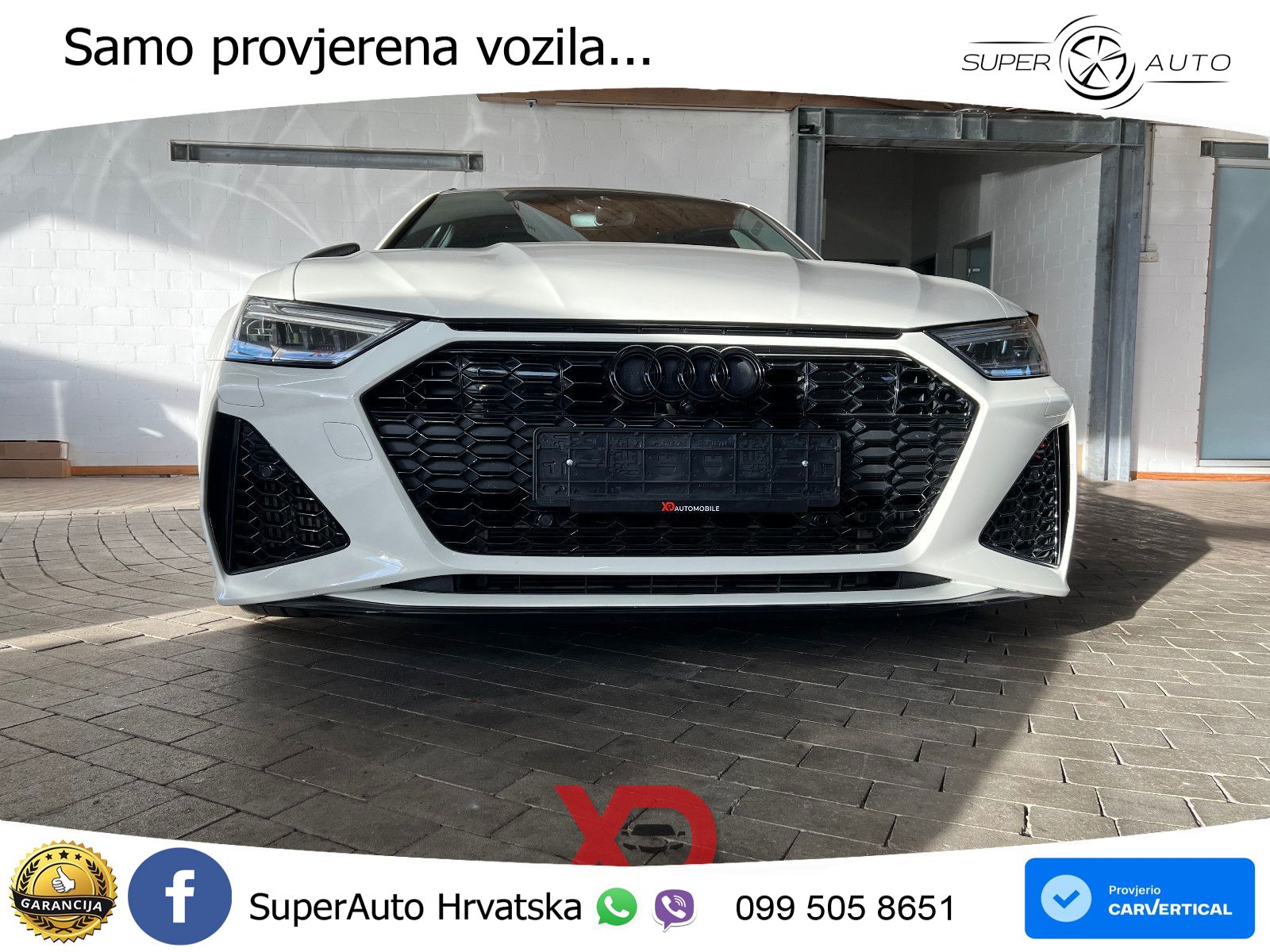 Audi RS6 Avant 4.0 TFSI V8 (600 KS) quattro Tiptronic ZRAČNI+ACC+GR SJED+KAM+PANO