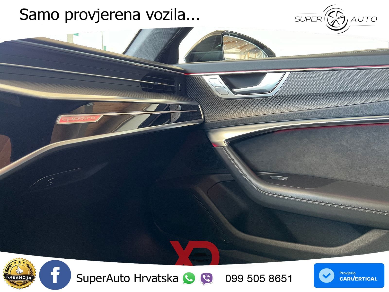 Audi RS6 Avant 4.0 TFSI V8 (600 KS) quattro Tiptronic ZRAČNI+ACC+GR SJED+KAM+PANO