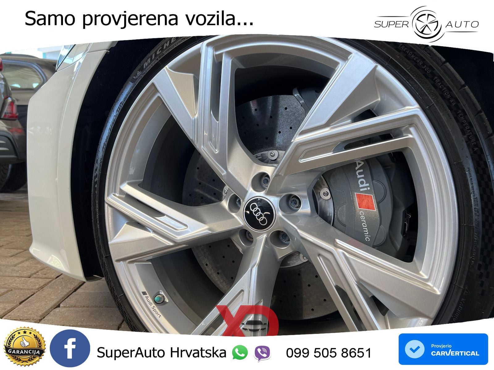 Audi RS6 Avant 4.0 TFSI V8 (600 KS) quattro Tiptronic ZRAČNI+ACC+GR SJED+KAM+PANO