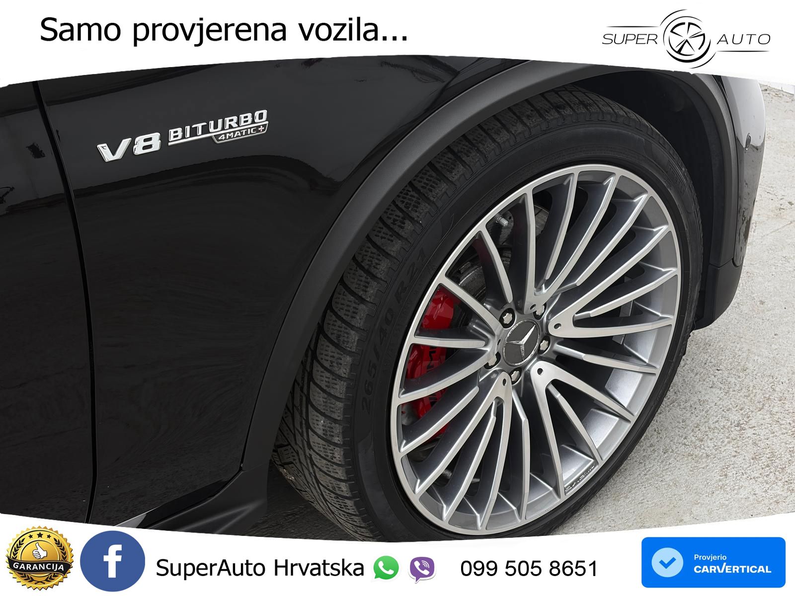 Mercedes AMG GLC 63 S V8 (510 KS) 4MATIC+ MCT ZRAČNI+ACC+4xGR SJED+KAM
