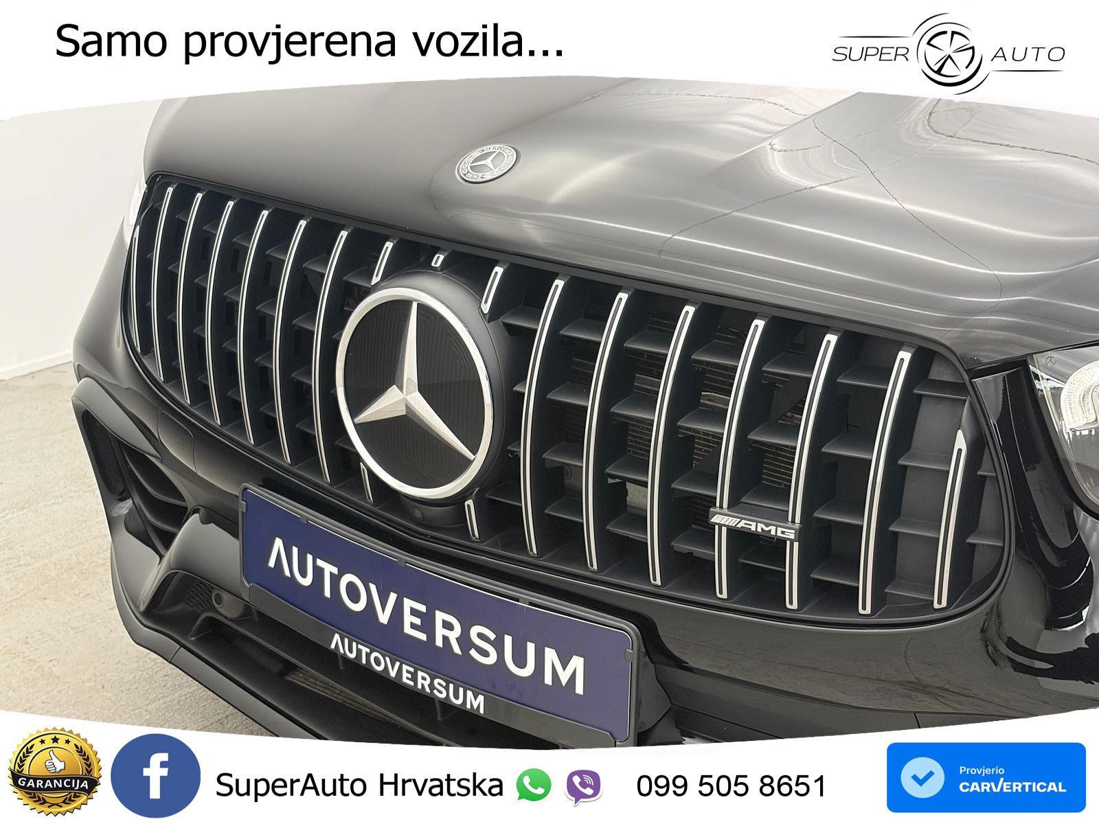 Mercedes AMG GLC 63 S V8 (510 KS) 4MATIC+ MCT ZRAČNI+ACC+4xGR SJED+KAM