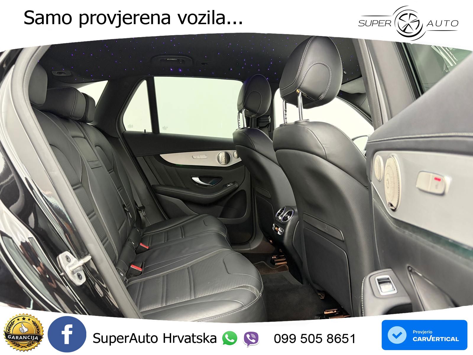 Mercedes AMG GLC 63 S V8 (510 KS) 4MATIC+ MCT ZRAČNI+ACC+4xGR SJED+KAM