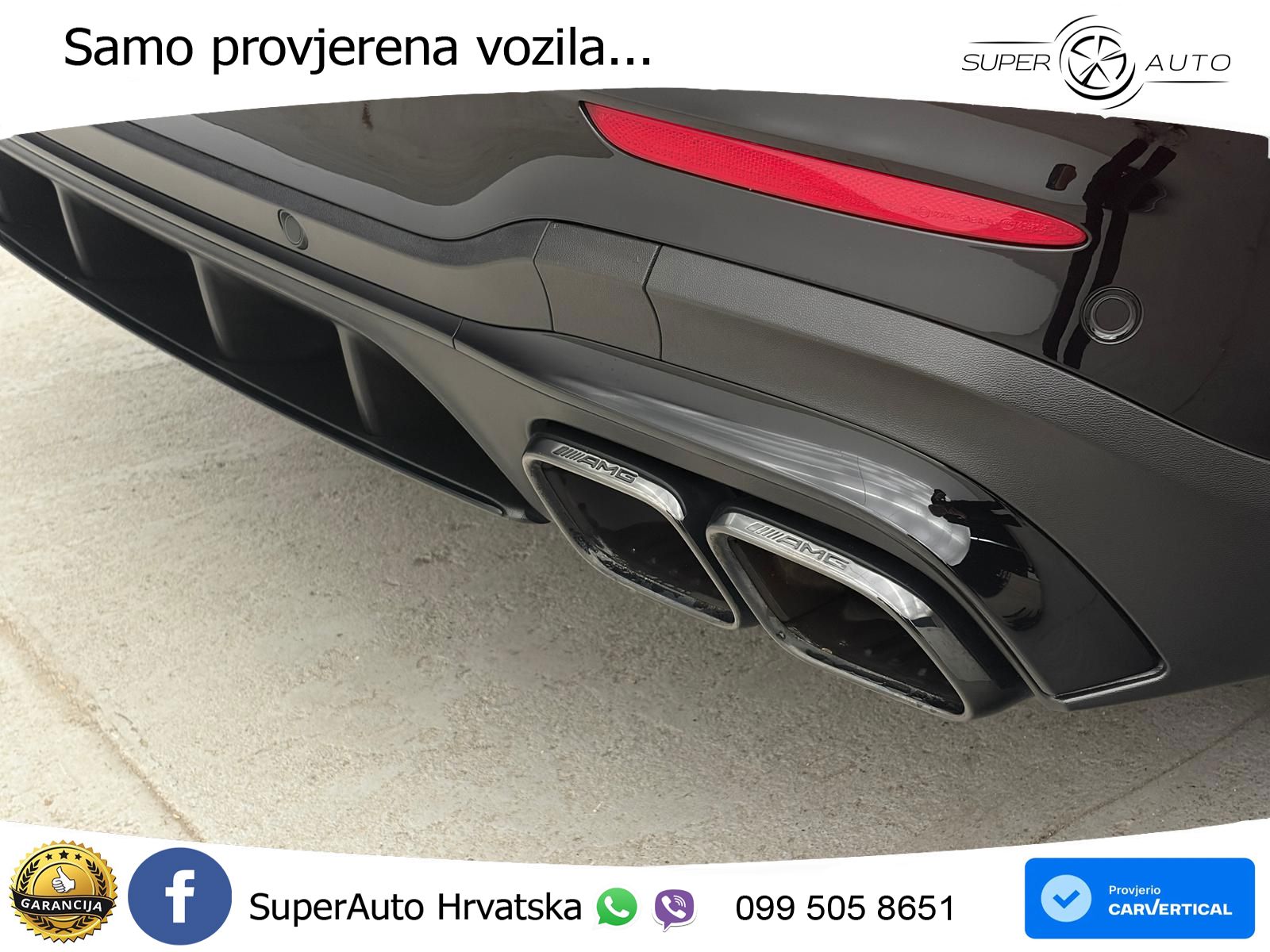 Mercedes AMG GLC 63 S V8 (510 KS) 4MATIC+ MCT ZRAČNI+ACC+4xGR SJED+KAM