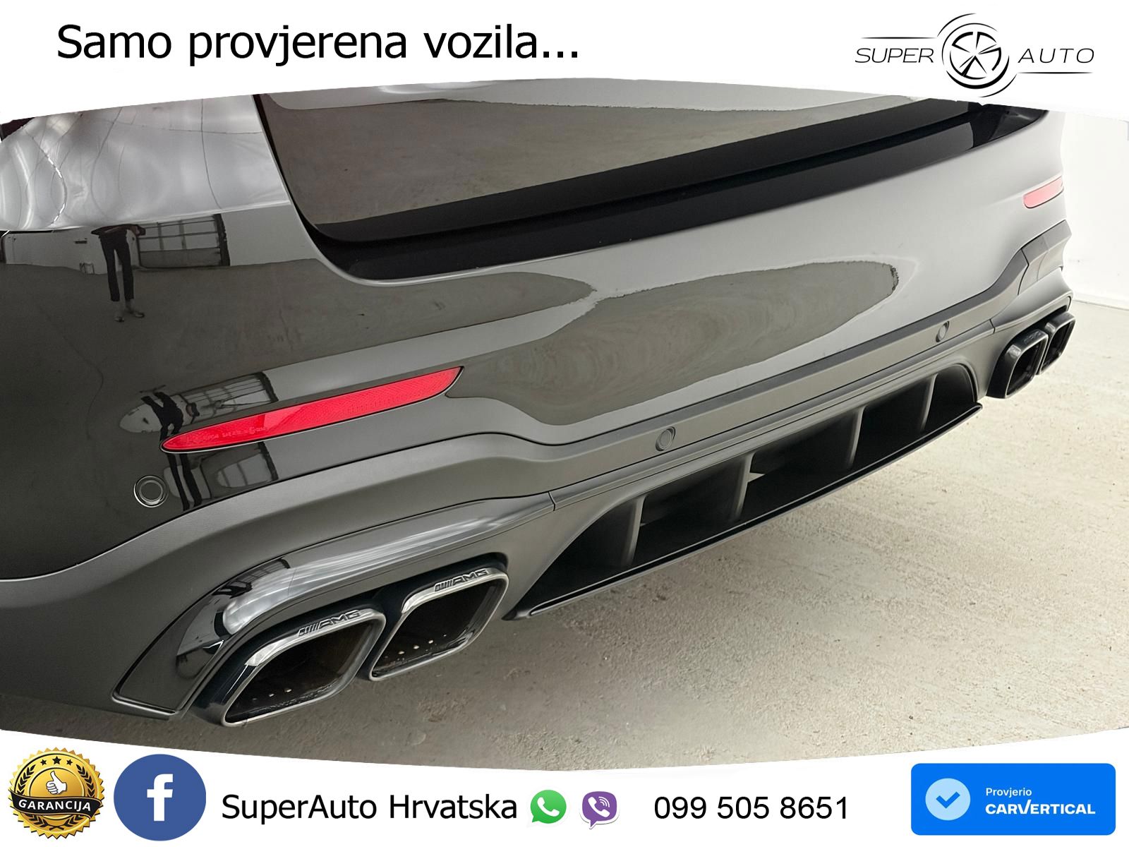 Mercedes AMG GLC 63 S V8 (510 KS) 4MATIC+ MCT ZRAČNI+ACC+4xGR SJED+KAM