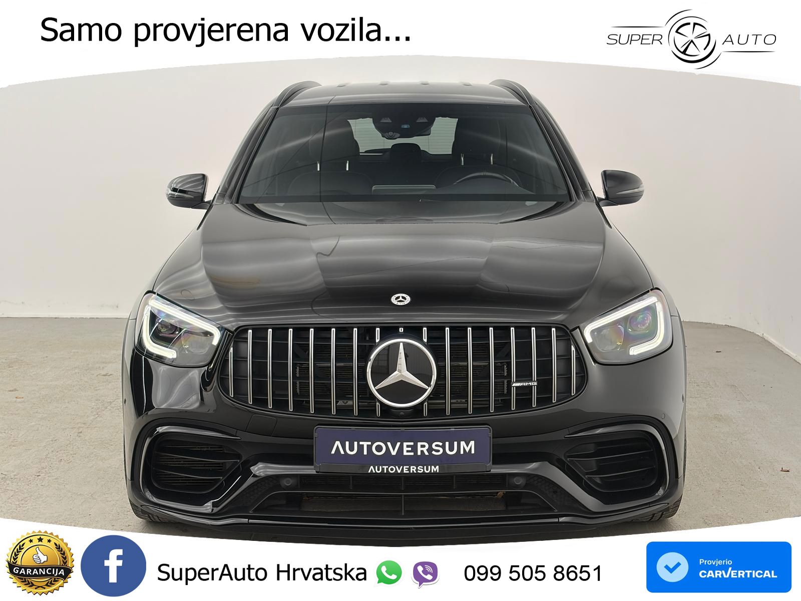 Mercedes AMG GLC 63 S V8 (510 KS) 4MATIC+ MCT ZRAČNI+ACC+4xGR SJED+KAM