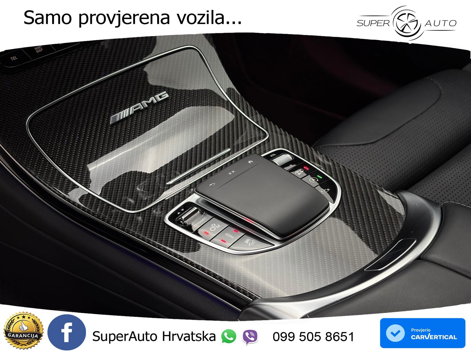 Mercedes AMG GLC 63 S V8 (510 KS) 4MATIC+ MCT ZRAČNI+ACC+4xGR SJED+KAM