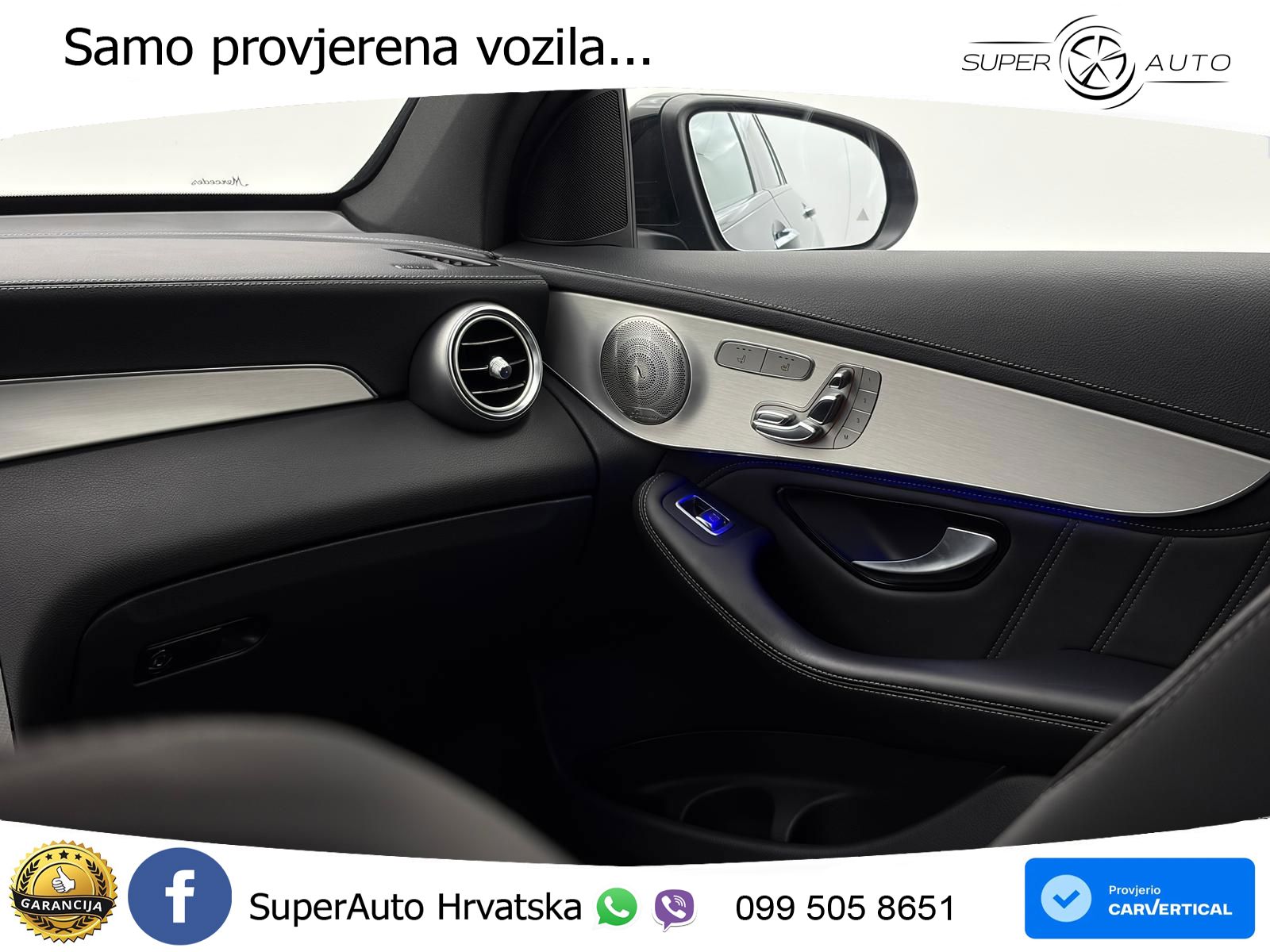 Mercedes AMG GLC 63 S V8 (510 KS) 4MATIC+ MCT ZRAČNI+ACC+4xGR SJED+KAM