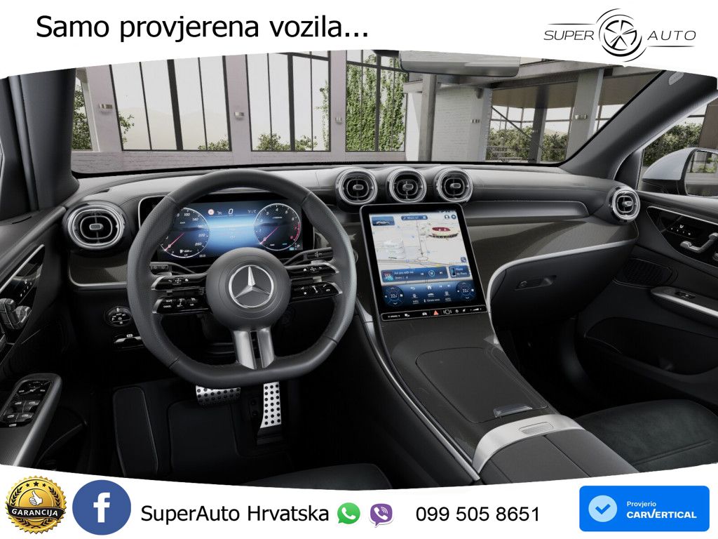 Mercedes GLC Coupe 200 (204 KS) 4MATIC 9G-TRONIC AMG LED+GR SJED+ACC