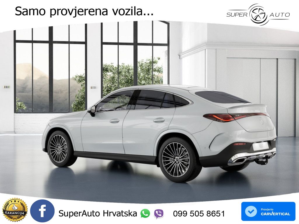 Mercedes GLC Coupe 200 (204 KS) 4MATIC 9G-TRONIC AMG LED+GR SJED+ACC