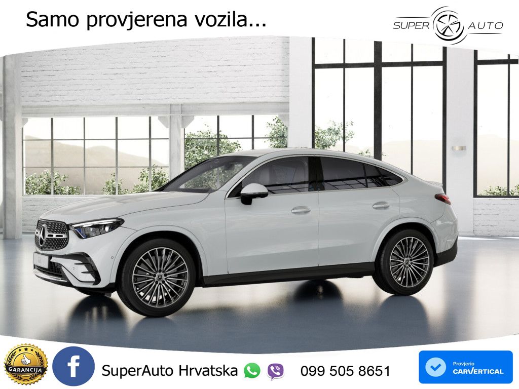 Mercedes GLC Coupe 200 (204 KS) 4MATIC 9G-TRONIC AMG LED+GR SJED+ACC