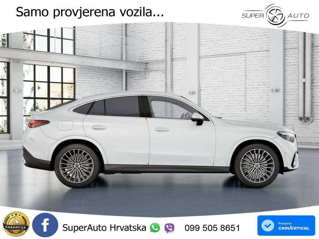 Mercedes GLC Coupe 200 (204 KS) 4MATIC 9G-TRONIC AMG LED+GR SJED+ACC