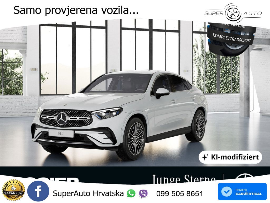 Mercedes GLC Coupe 200 (204 KS) 4MATIC 9G-TRONIC AMG LED+GR SJED+ACC