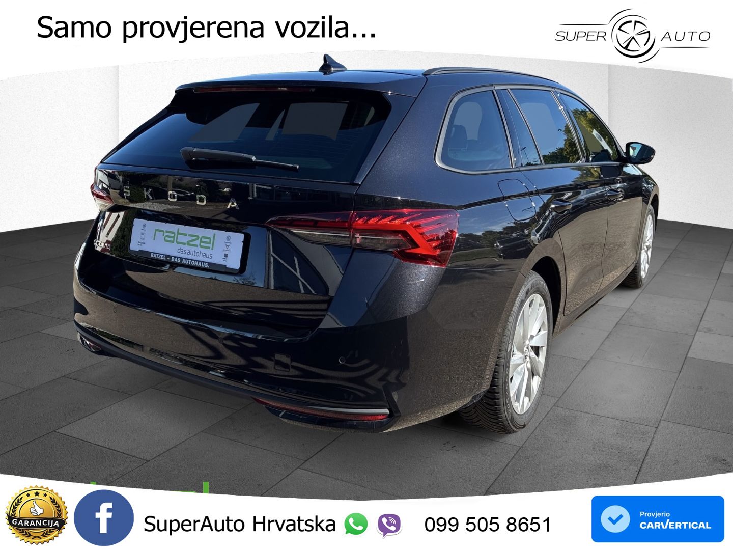 Škoda Octavia Combi 2.0 TDI (150 KS) DSG Selection LED+GR SJED+ACC