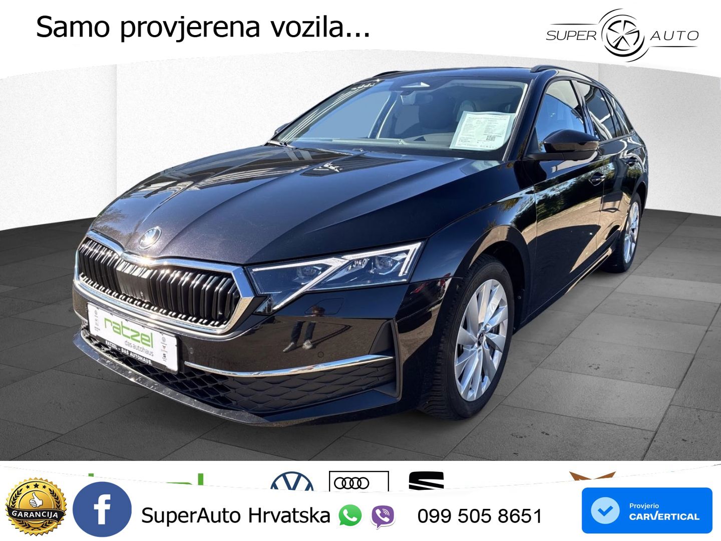 Škoda Octavia Combi 2.0 TDI (150 KS) DSG Selection LED+GR SJED+ACC