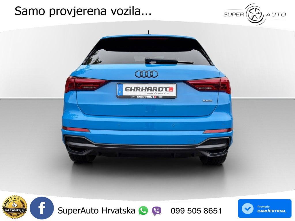 Audi Q3 35 TDI (150 KS) quattro S tronic S line LED+GR SJED+ACC