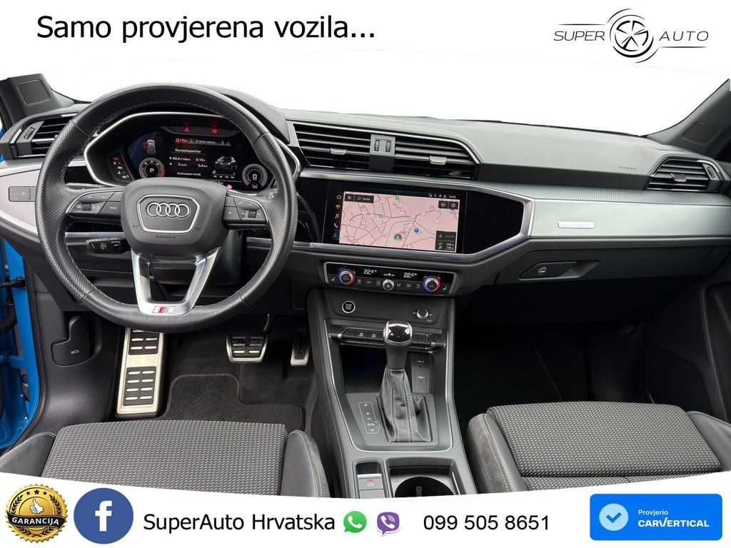 Audi Q3 35 TDI (150 KS) quattro S tronic S line LED+GR SJED+ACC