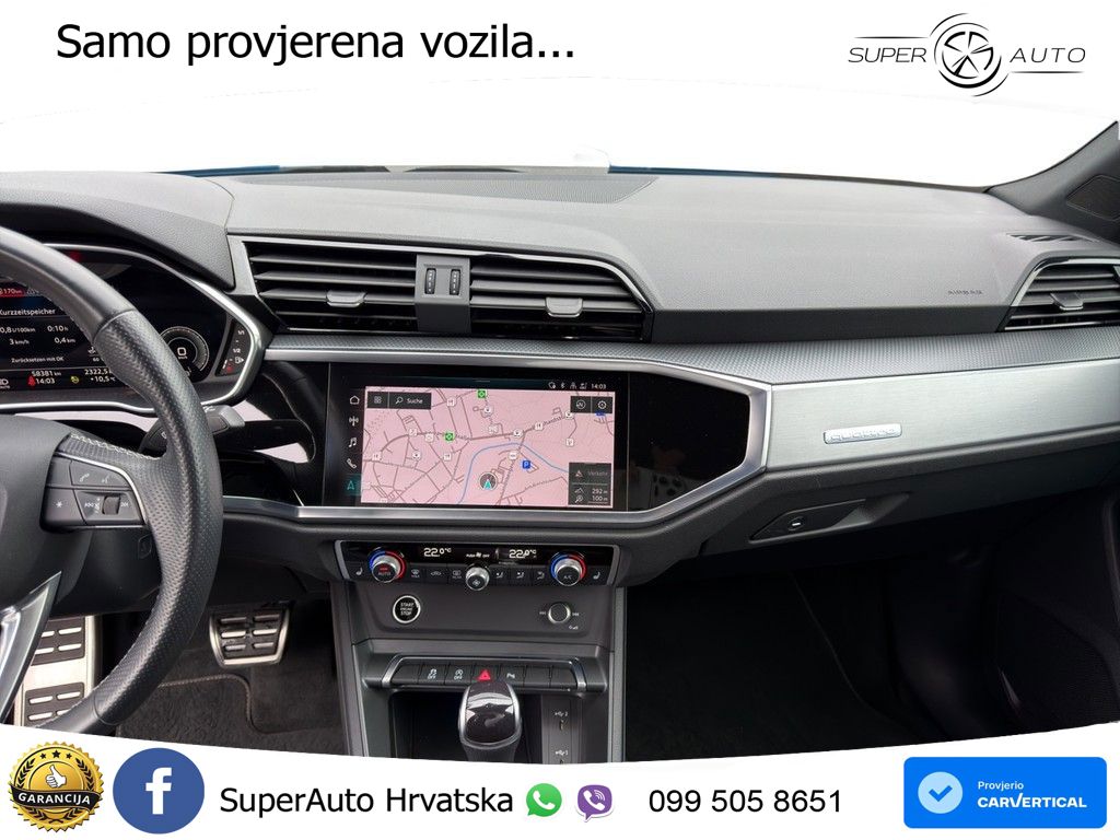 Audi Q3 35 TDI (150 KS) quattro S tronic S line LED+GR SJED+ACC
